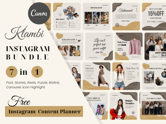 Canva Instagram Templates for Fashion: Your Complete Toolkit
