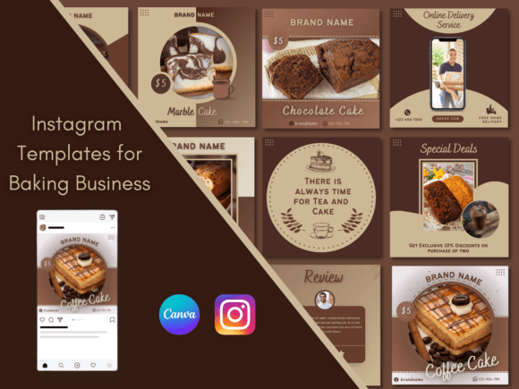 Canva Templates for Baking Business: Elevate Your Brand