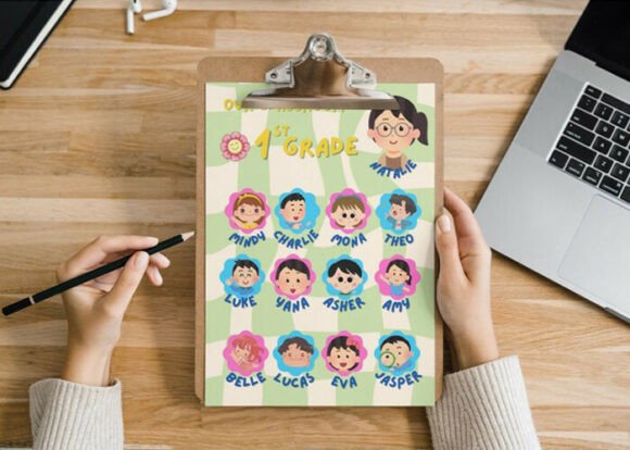 Classroom Membership Templates: A First-Grade Name Game
