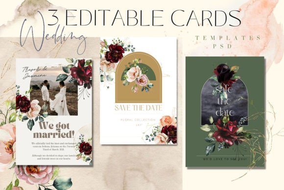 Elegant Editable Wedding Card Templates for Your Special Day