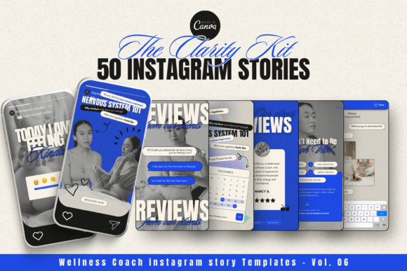 Elevate Your Wellness Brand with Instagram Story Templates in CANVA