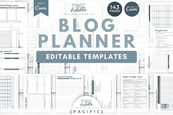Master Your Content Strategy with Blog Planner Canva Templates