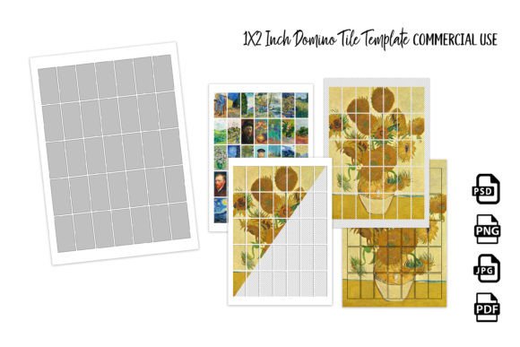 Streamline Your Mixed Media with Domino Tile Templates
