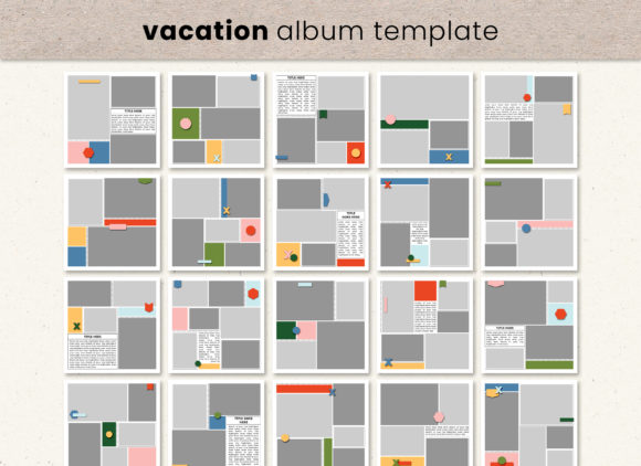 Streamline Your Travel Memories with Vacation Photobook Templates