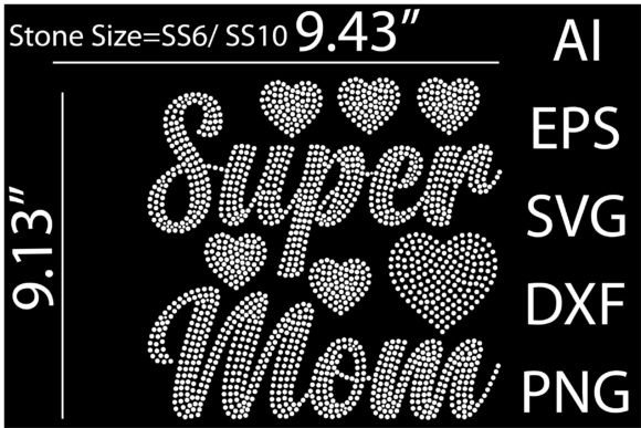 Super Mom Rhinestone Templates: Elevate Your Craft Projects